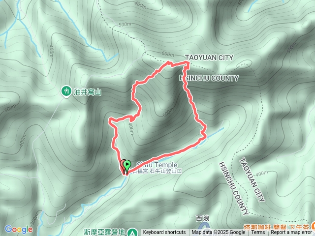 石牛山A線上山B線下山