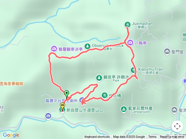 新田山步道