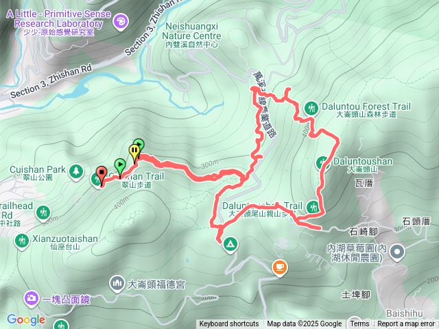 大崙尾大崙頭親山步道