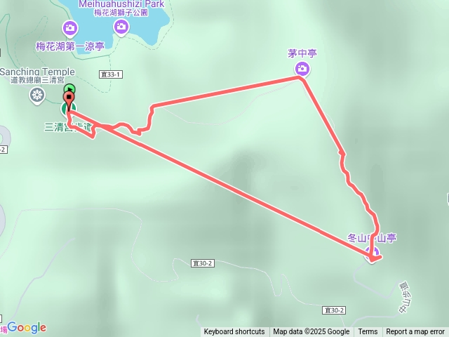 冬山鄉三清宮中山步道
