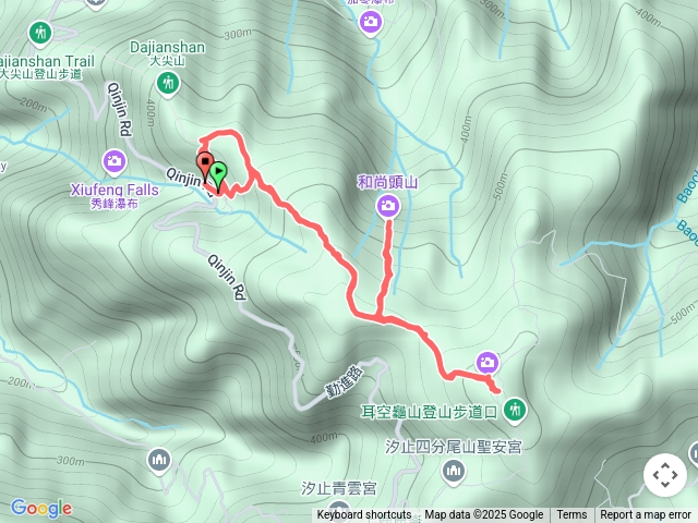 20250427四分尾山、和尚頭山