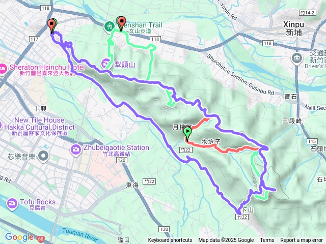 犁頭山-吧哩國山-石頭坑山-文山古道-三段崎古道-月桃窩古道
