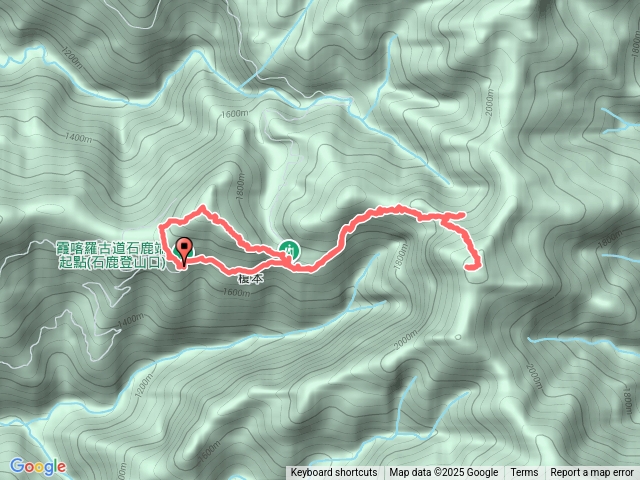 霞客羅古道（霞喀羅大山+高橋山）預覽圖