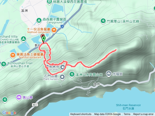 福山巖登溪洲山P形線預覽圖