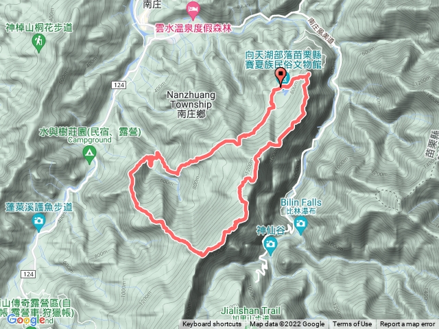 向天湖七連峰O形縱走  光天高山、小東河山北峰、小東河山、大龍山、南大龜山、向天湖山、三角湖山