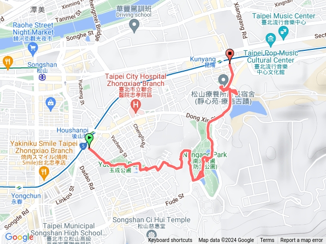 20240501玉成公園南港公園靜心苑散步預覽圖