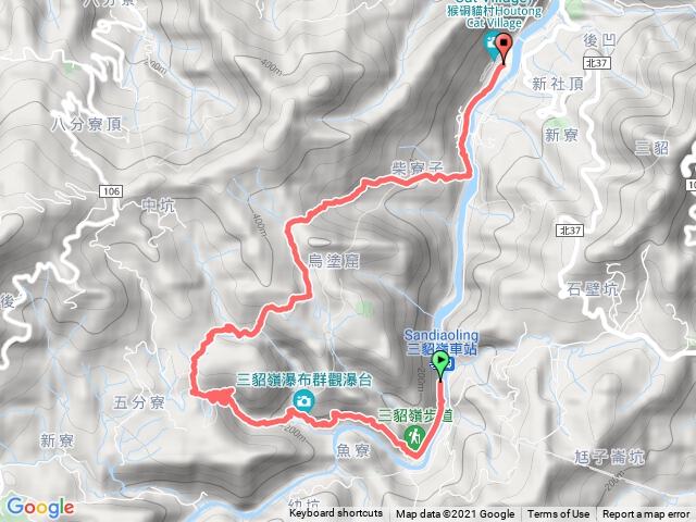 三貂嶺越嶺猴硐