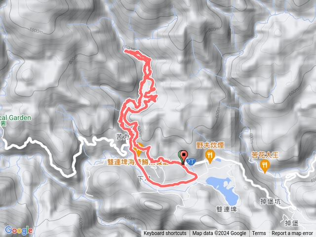 雙連埤廢林道+粗坑溪溯溪
