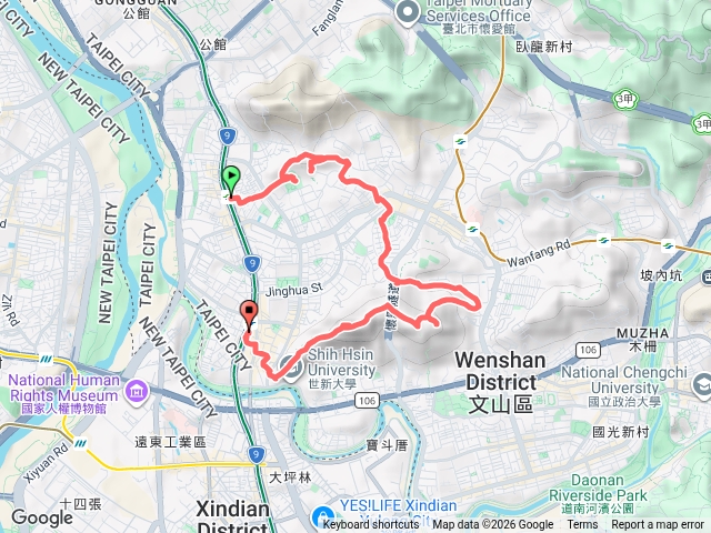 文山森林公園連走仙跡岩親山步道預覽圖