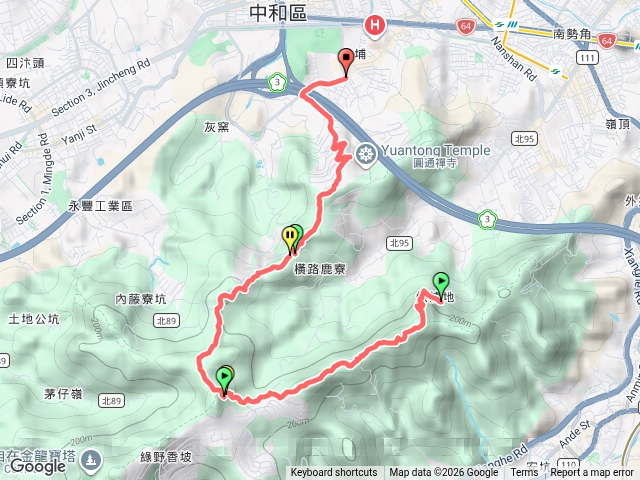 烘爐地+圓通寺步道預覽圖
