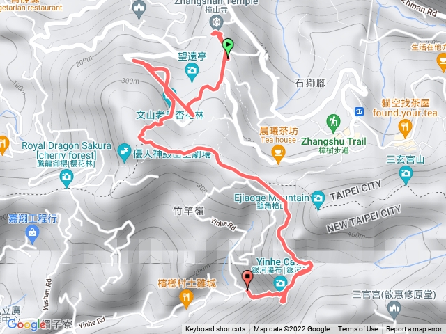 樟山寺至銀河洞