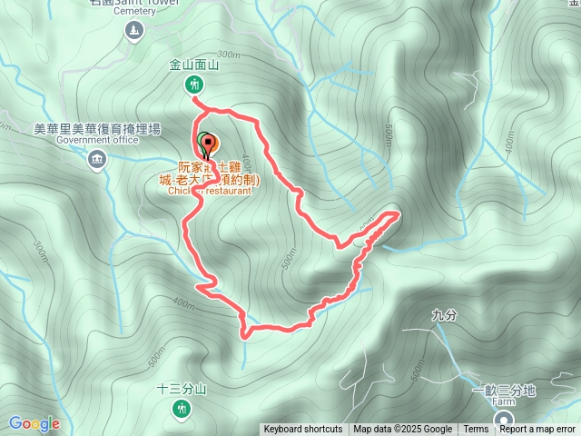 桃園金面山、金山面山 (三進一出)預覽圖