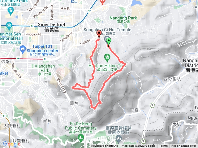 四獸山、南港山稜線O型縱走
