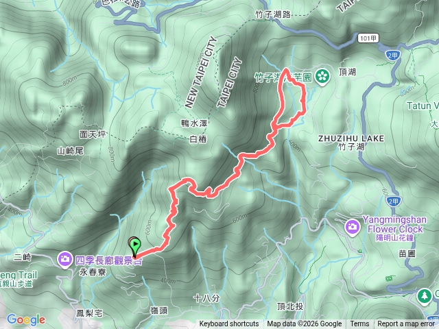中正山-楓林步道-竹子湖預覽圖