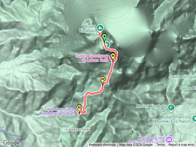 2026/8/23-2026/8/24馬來西亞-京那巴魯山(神山)