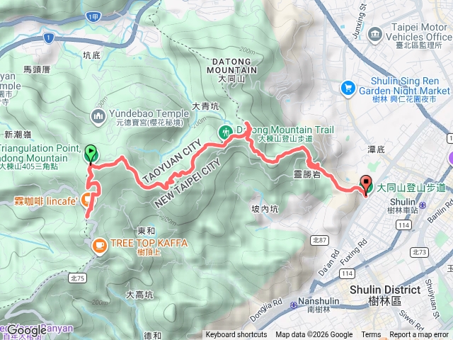 2026微笑山線大縱走尋寶集章任務微笑山線：【大棟山系】405高地段202610041110預覽圖