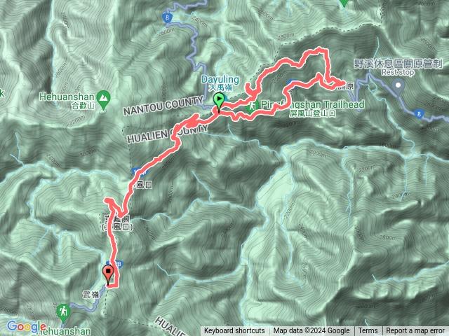 合歡越嶺古道+卯木山預覽圖