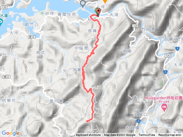 水寨下古道蕃子寮山