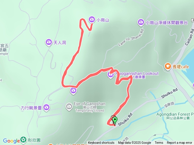 小崗山健行步道20251007