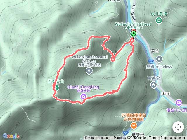 五寮尖登山步道O型