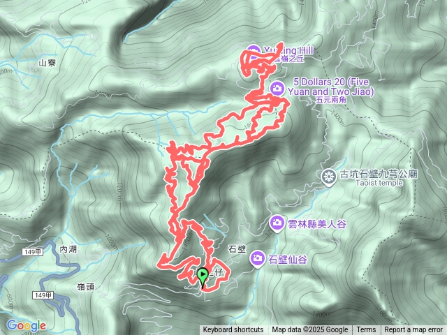 石壁北天宮走雲嶺之丘預覽圖