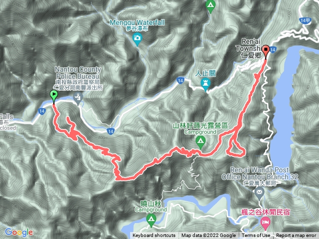 20221106 本部溪林道 縱走 巴蘭山