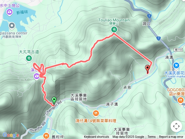 大艽芎、頭寮山古道