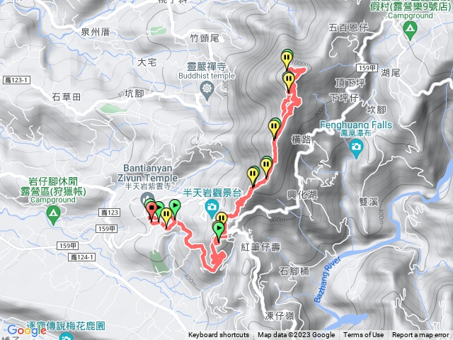 半天岩山 祈福步道 三寶山