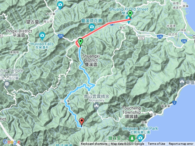 崩山坑灣潭古道GPX檔