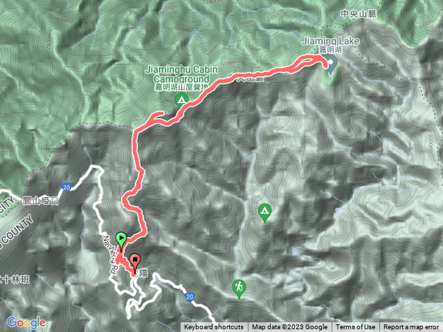 嘉明湖、三叉山、向陽山三天二夜