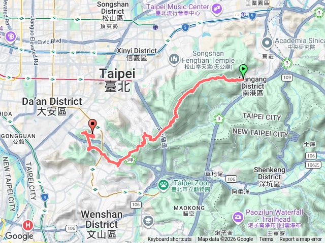 台北大縱走第六段