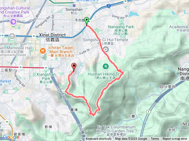 慈惠堂九五峰永春崗公園