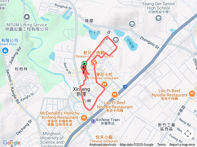 忠孝山崎健走預覽圖