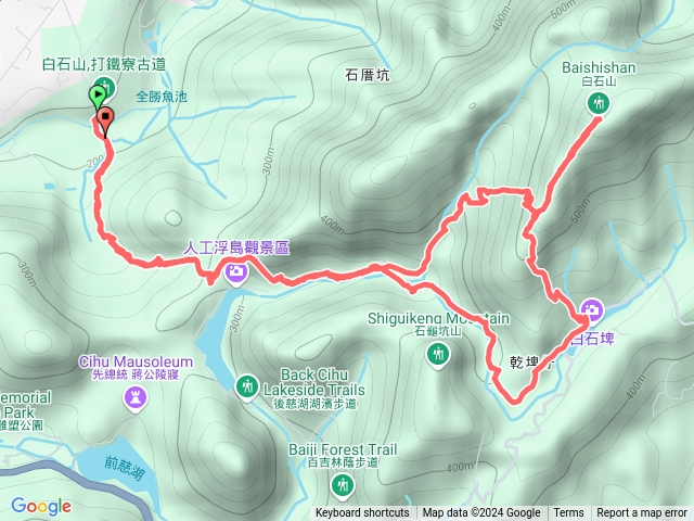 打鐵寮古道/白石山/白石埤