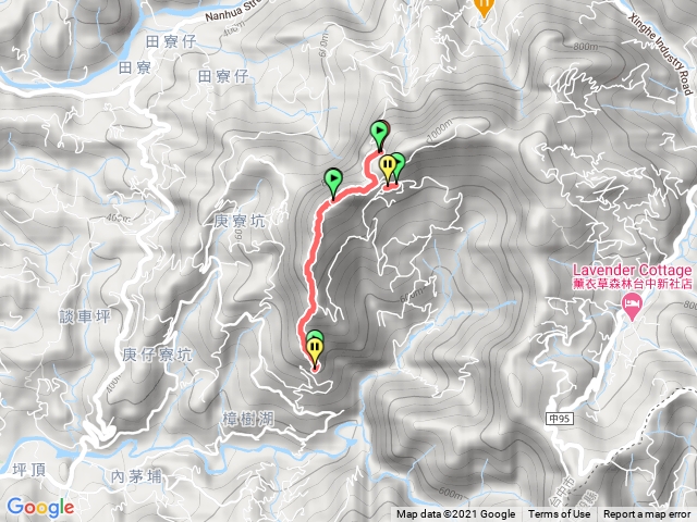 暗影山 北+南稜