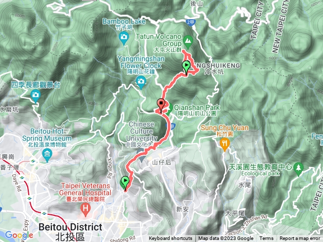 天母古道-七星山苗圃線-七星公園-七星東峰、主峰-陽明山總站預覽圖