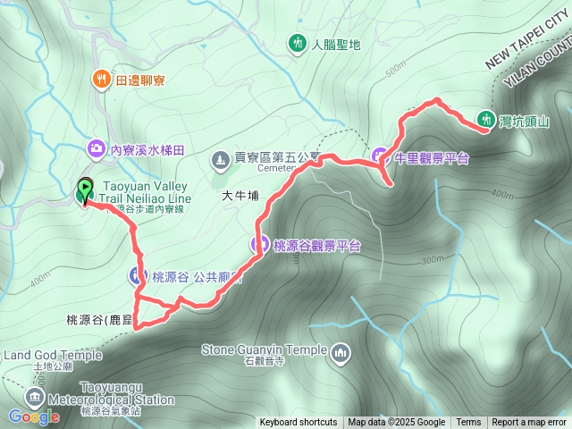 20251214桃源谷內寮線預覽圖