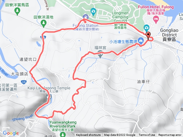 草嶺古道登山口