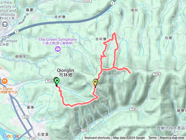 飛鳳山中坑山牛欄窩山大板根預覽圖