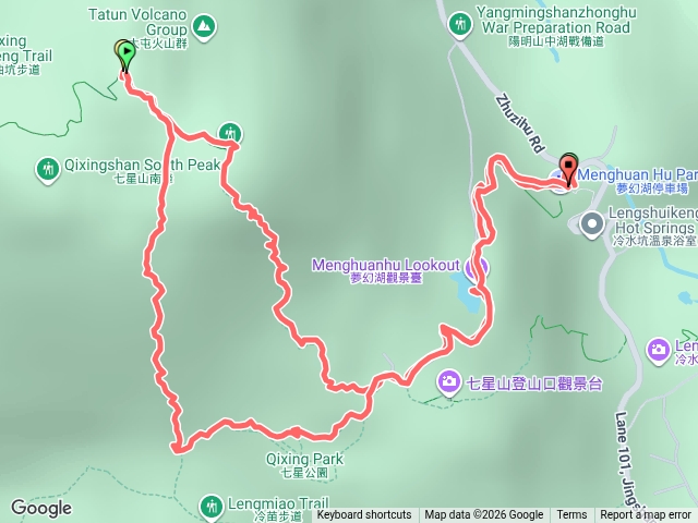 七星山主峰東峰嗯