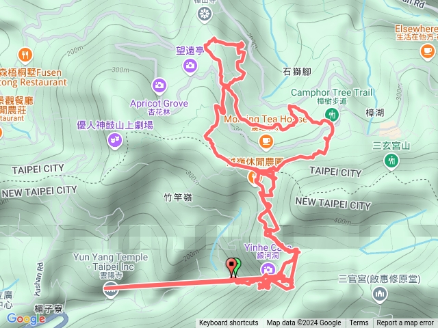 銀河洞越嶺+樟樹樟湖O型預覽圖