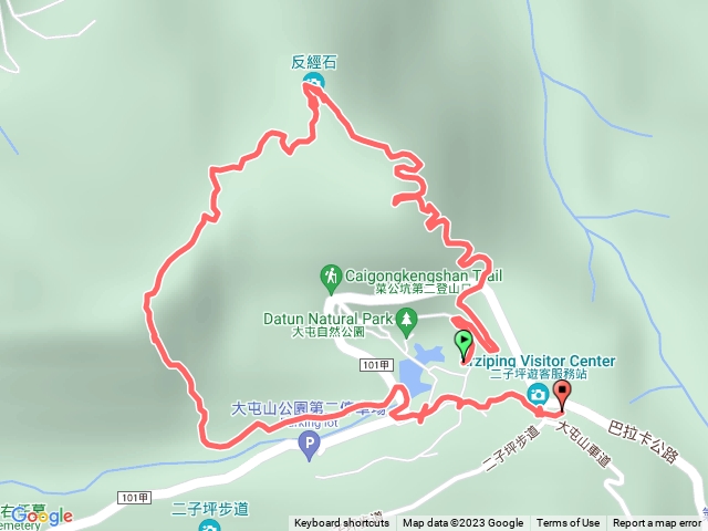 琳-菜公坑山-百拉卡山環狀一圈