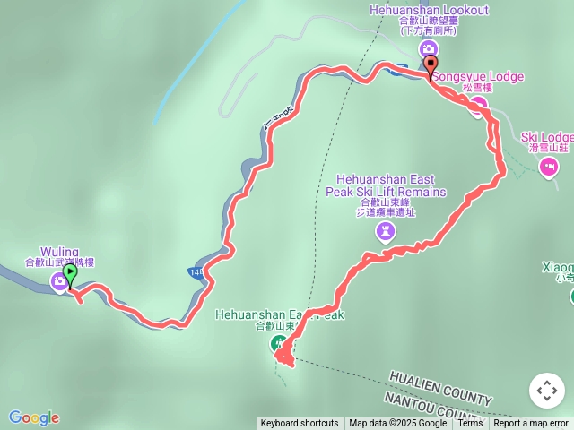 合歡東風峰