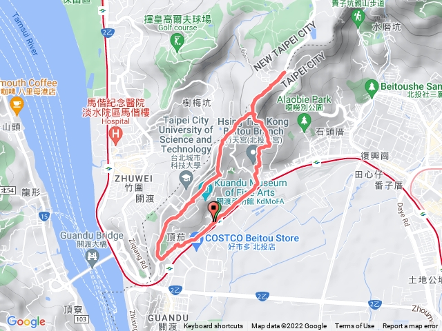 忠義山走一圈