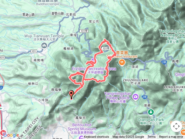 大屯九連峰O型縱走