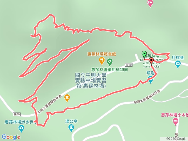 惠蓀松風山.涉水步道O型