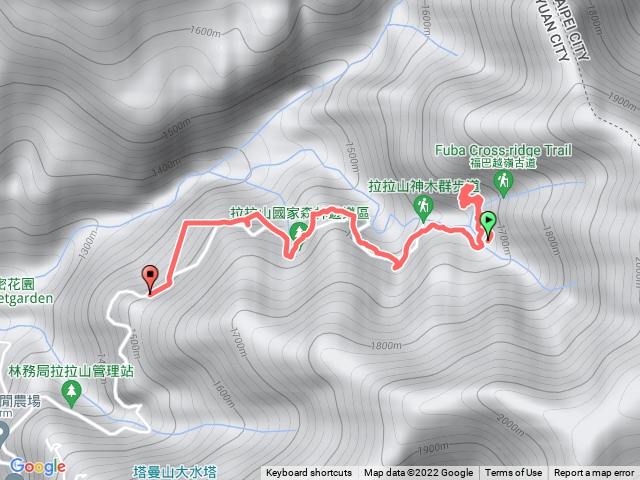 拉拉山神木步道