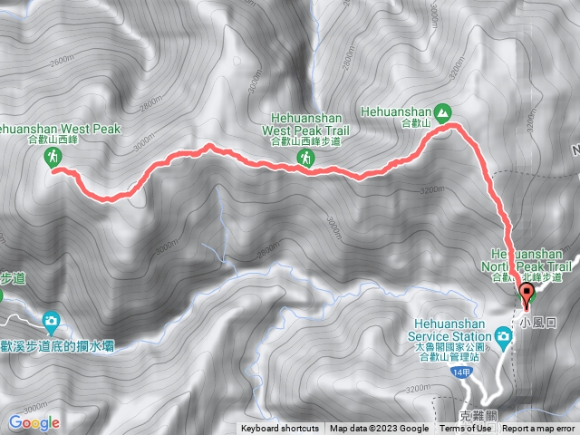 合歡北西峰來回