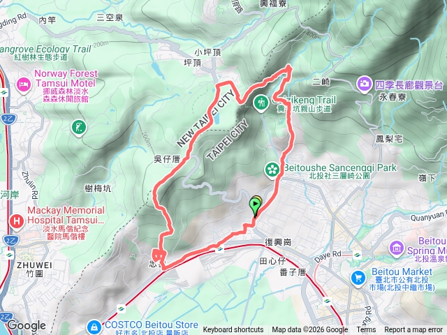稻香至忠義廟一圈