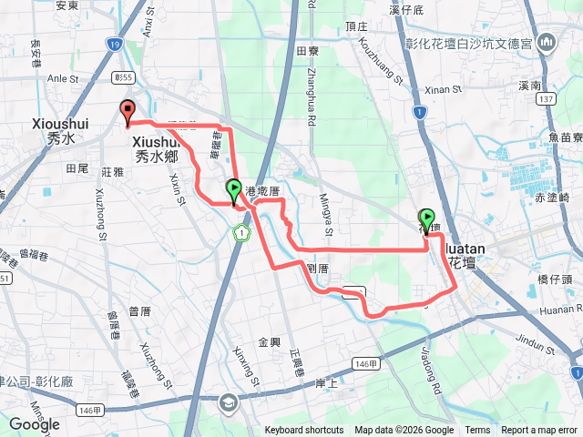 夜騎秀水石栒大排花壇預覽圖